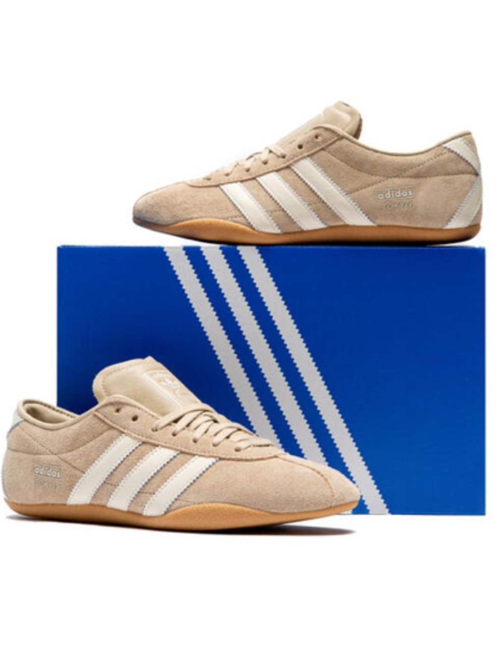 ADIDAS ORIGINALS Womens TOKYO 'STONE KHAKI GUM' Colorway - Size 8 / 40